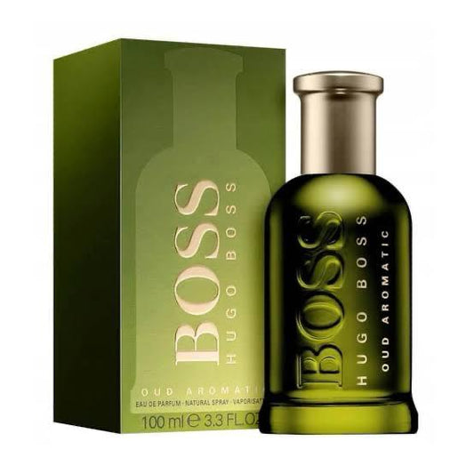 Huggo Boss BOSS Bottled Oud Aromatic Limited Edition Eau De Parfum For Unisex (100ml)